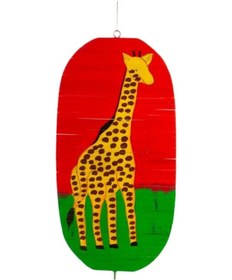 Resim Ahşap Dönence Zürafa No.2 