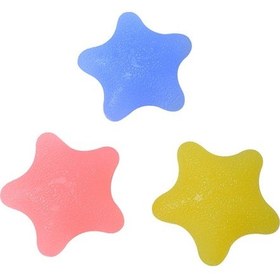Resim Miyang Yıldız Jel Handgrip El Parmak Egzersiz Kuvvetlendirici Top Sarı 