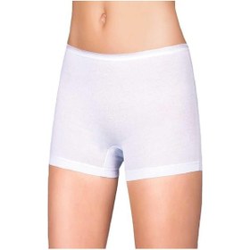 Resim 6 Adet Berrak Bayan Likralı Süprem Boxer Short 2100-2101 