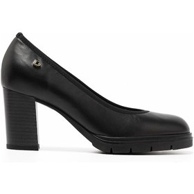 Resim Oxford Klasik Kadın 483700dp Donna Serena 3700dp Nappa Pelle Nero Siyah 