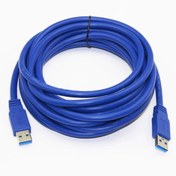 Resim 5 Metre Usb 3.0 Erkek Erkek Kablo USB 3.0 Tip A Erkek M/M 5M Usb Kablo 