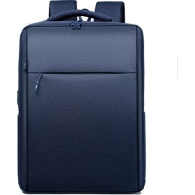Resim Span Backpack Trend 15.6 Laptop Notebook Bilgisayar Sırt Çantası Gri (Yurt Dışından) 