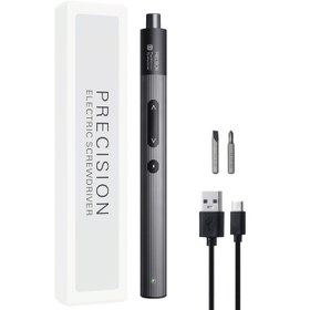 Resim Şarj Edilebilir Yüksek Hassasiyetli Elektrikli Vidalama Seti - Kablossuz Güç Vidalama, Lityum Pili, Yüksek Tork 240RPM, Rahat Tutma, Elektronikler, Telefonlar, Laptoplar, Kameralar, Saat Tamiri, Ekler Dahil 
