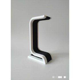 Resim Kulaklık Standı Askısı - Tüm Kafa Üstü (Over-Ear) Kulaklıklar Için Uyumlu - Şık ve Ergonomik Masaüstü Düzenleyici - Pla Malzeme 