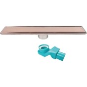 Resim Sukar Line 6 Bronz Plain 60 cm Izgaralı Duş Kanalı 1156-1036000-51 