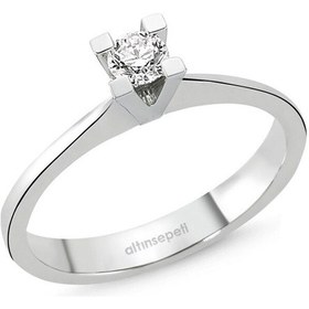 Resim Tektaş Pırlanta Yüzük 0,20 Ct Yzas72145 Altınsepeti 