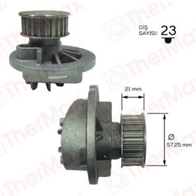 Resim THERMAX T01.161 THERMAX DEVİRDAİM ASTRA G VECTRA B C CORSA C ZAFI 