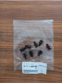 Resim Bmw E32 E34 Ön Cam Izgara Klipsi 8 Adet . 