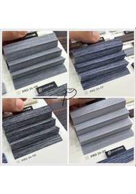 Resim Plise Perde Cam Balkon Perdesi Bambu Kumaş 8 Renk Seçeneği 6 Farklı Kasa Rengi 