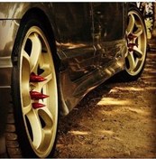 Resim Tiger Marketing Sivri19 Mm. Bijon Kapağı Kırmızı Bijon Kapağı 