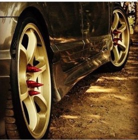 Resim Tiger Marketing Sivri19 Mm. Bijon Kapağı Kırmızı Bijon Kapağı 