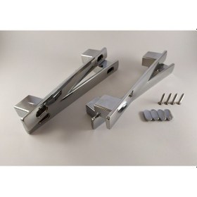 Resim Duşakabin Cam Kapı Kulp 14Cm 15Cm 16Cm Arası Ay Kulp Tutamak Kol 