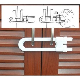 Resim Cmt Çocuk Koruma Raylı Dolap Kilidi 
