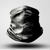 Resim Kamuflaj Motorcu Bandana Maske Outdoor Boyunluk Unisex Siyah 