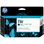 Resim HP 730 (P2V65) Matte Black Mat Siyah 130 Ml Plotte 