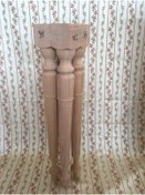 Resim HİZMET AHŞAP Ahşap Cnc Torna Ayak Yemek Masası,mutfak , Sehba ,çalışma Masası, Dresuar Ayağı 8x8x75 Cm 4lü Peket 
