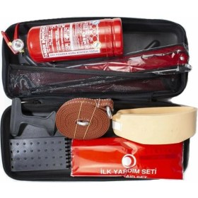 Resim Yıldırım Eva Trafik-Ilk Yardım Seti Çantası Tüvtürk Onaylı 4 Yıl Etiketli 1 kg Tüplü 