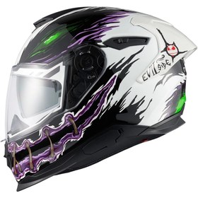 Resim NEXX Y.100R NIGHT RIDER BEYAZ KASK 