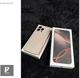 Resim Apple iPhone 16 Pro Max İkinci El YD | 256 GB | Çöl Titanyum 