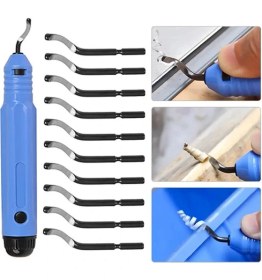 Resim Gfb Noga Çapak Alma Raspa Seti - 10 Adet Raspalama Uçları ile Birlikte 