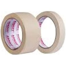 Resim Adroit Maskeleme Bandı Kağıt Bant 18x35 Metre Sarı Renk 96 Adet 