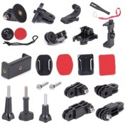 Resim Lasonstiges Action Kamera Aksesuar Kiti Aksesuar Adaptörü Sabitleme Braketi Uzatma Çubuğu Insta360 Gopro Action3 