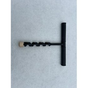 Resim Uçan Metal El Burgusu Seyyar Saplı El Matkabı Kamp Ekipmanı 24MM 