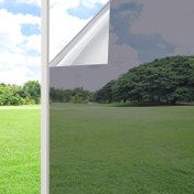 Resim Tek Yönlü Pencere Gizlilik Cam Filmi, Güneş Geçirmez Ayna Etkisiz Görüş Engelleme, Gündüz Gizliliği İçin Kapı ve Pencere Yapışkanı - Küçük Kazıyıcı ve Şerit Metre Hediyeli 