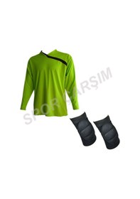 Resim Ünal Spor Kaleci Forma Sırt Numaralı Dirsekleri Süngerli,Kaleci Dirsekliği (223815955) Çok Renkli 