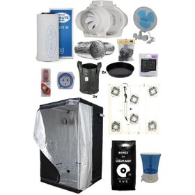 Resim 60x60x160 Bitki Yetiştirme Kabin Seti Pro 