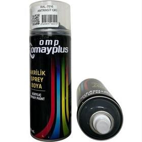 Resim Omp Omayplus Omp Omay Plus Ral 7016 Antrasit Gri Akrilik Sprey Bo 