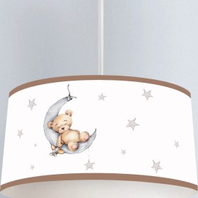 Resim instababyrooms Çocuk Odası Dijital Baskılı Dekoratif Sarkıt Avize Model 1399 