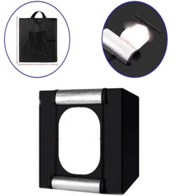 Resim Soligor Ürün Çekim Çadır Pro Ledli 60x60cm Taşınabilir Mini Fotoğraf Stüdyosu 
