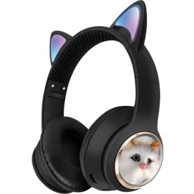 Resim Sunix Wireless 5.3 Stereo Kedili Kulak Üstü Bluetooth Kulaklık Siyah Blt-45 