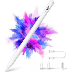 Resim Apple Ipad Pencil Stylus Palm Rejection Eğim Özellikli Çizim Kalemi Ipad 2022-221-20-19 