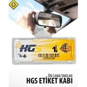 Resim Lidyahan Store Yeni Tip Hgs Etiket Kabı Yapıştırmalı Pratik Hgs Barkodu Için Özel Tasarım 