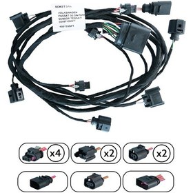 Resim Volkswagen Passat 3g Ön Park Sensör Tesisatı 3g0971095ft 