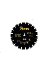 Resim GFB Lazer Kaynaklı Asfalt Kesme Testere 350 mm 