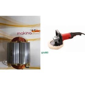 Resim Ken 9718 Eı Elektrikli Polisaj Makinası Stator Yastık Bobini. 