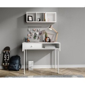 Resim Major Çalışma Masası Whıte Beyaz 