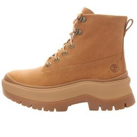 Resim Timberland Roxie Lane Mıd Lace Up Boot Kadın Bot Ve Çizme Kahve 