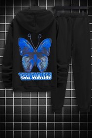 Resim trendypassion Unisex Butterfly Eşofman Takımı 