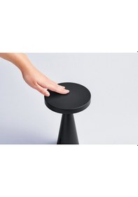 Resim Lexon Mano Sensörlü Aydınlatmalı Dezenfektan Dispanseri Siyah 