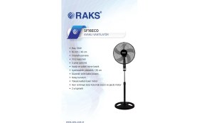 Resim Raks Sf 16 Eco Salınım Özellikli Ayaklı Vantilatör 50W 