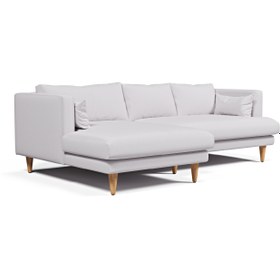 Resim Lewis Köşe Koltuk Sol İsis - Pure White 