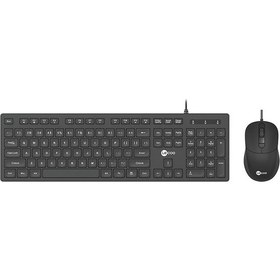 Resim LENOVO LECOO CM102 USB KABLOLU SİYAH Q KLAVYE MOUSE SET En Uygun Fiyat!