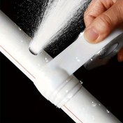 Resim 1 Metre Premium Kendinden Yapışkan Silikon Bant - Aşırı Sıcaklık Dayanıklı, Su Geçirmez, Yapışmaz, Kolay Kesilebilir, Borular, Hortumlar ve Bağlantı Parçaları için Sızdırmazlık, Acil Onarımlar ve DIY Projeler için Mükemmel 