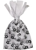 Resim Albimama Baskılı Kukuletalı Bebek Bere (esnek Kumas) 