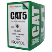 Resim Teknogreen Tk-Cat05 305M Cat5 0.40Mm Cca Kablo Teknogreen