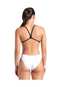 Resim Airbrush Swimsuit Challenge Back Kadın Siyah Yüzücü Mayosu 007912510 1607481 Siyah 